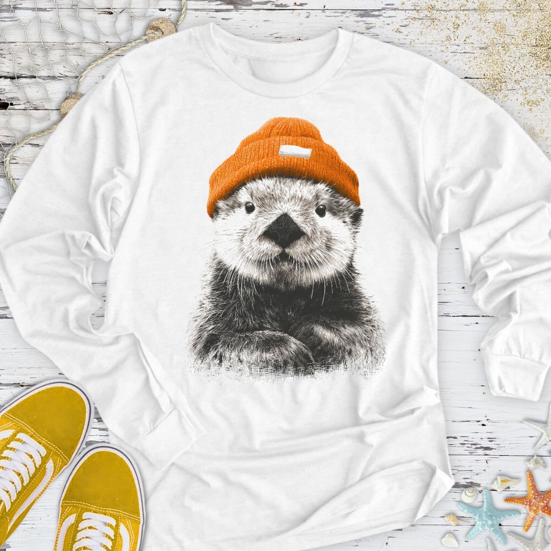 Winter Otter Long Sleeve Tee