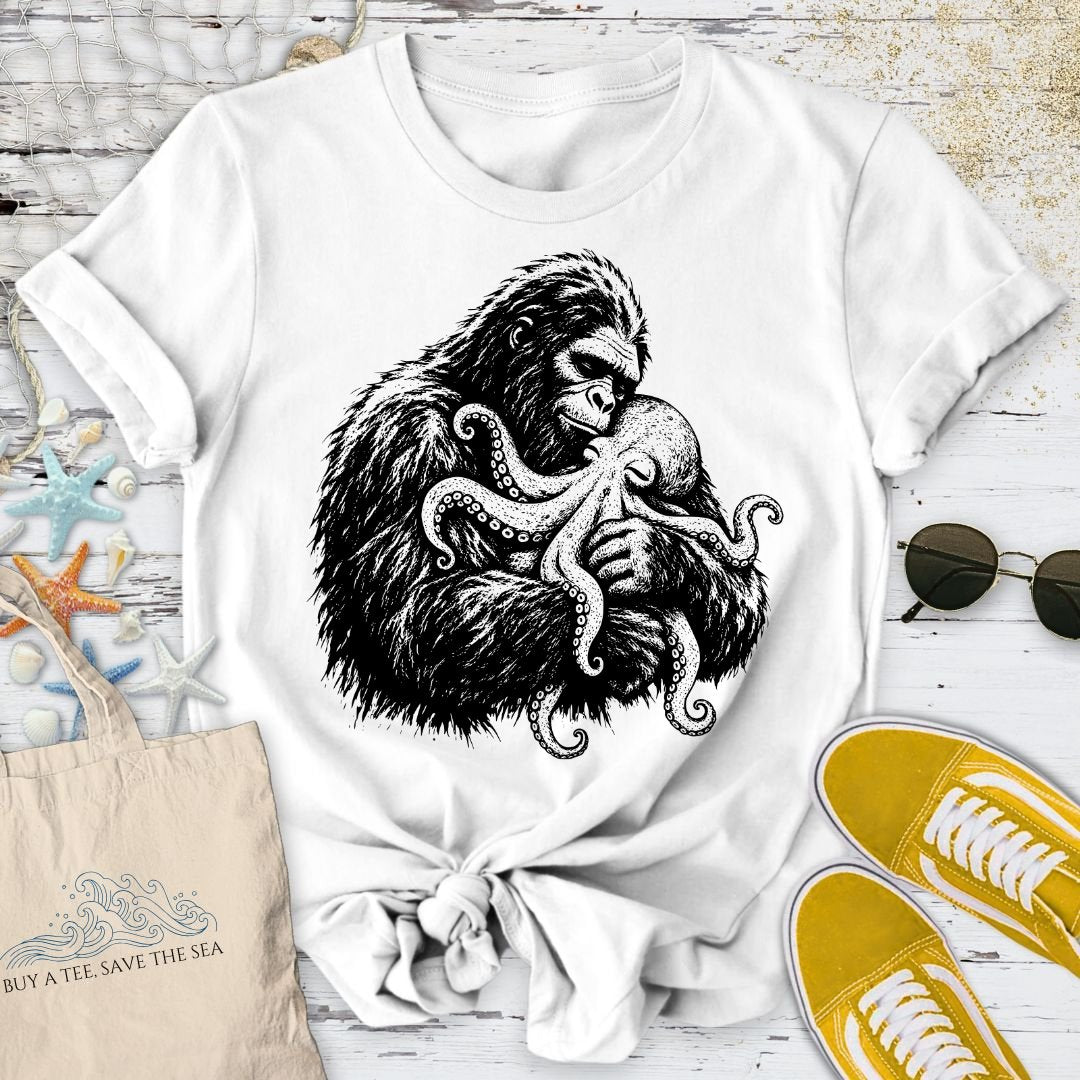 Bigfoot & Octopus T-Shirt